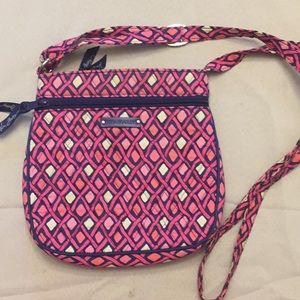 Vera Bradley Katalina Double Zip Hipster Crossbody